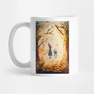 wirt, greg, and beatrice with watercolor background Mug